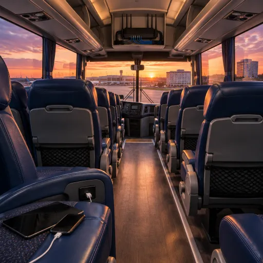 How reliable is Wi‑Fi on coach buses for airport to hotel transfers ?