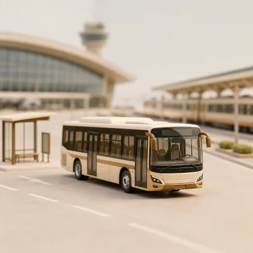How an excellent bus service at the main terminal reshapes airport and station transfers