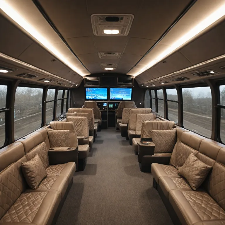 Inside the modern coach bus: luxury, comfort, and innovation for hospitality transport