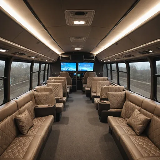 Inside the modern coach bus: luxury, comfort, and innovation for hospitality transport