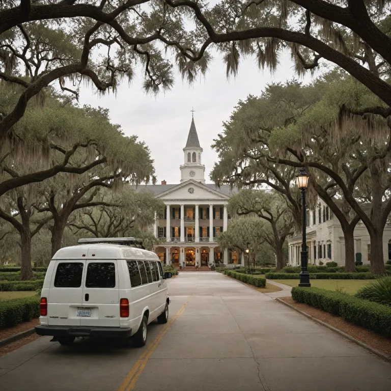 How far is Charleston from Savannah for seamless hotel transfers in the low country