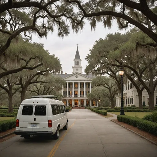 How far is Charleston from Savannah for seamless hotel transfers in the low country